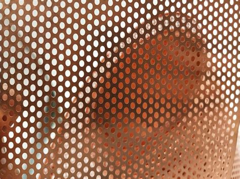 perforated copper sheet metal|decorative perforated metal sheet.